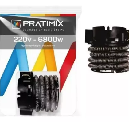 RESISTENCIA TIPO F ELEGANCE ELET 220Vx6800W PRATIMIX