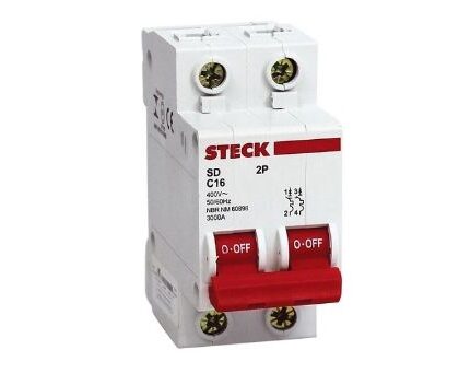 DIN STECK 3KA BIF C 16A SDD62C16
