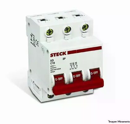 DIN STECK 4,5KA TRIF C 70A SD63C70
