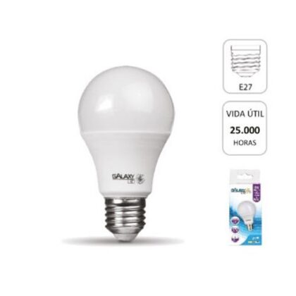 LAMP LED 12W 6500K 1018lm A60 E27 BIV GALAXY ID