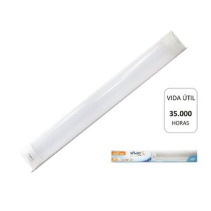 LUM LED TUB SLIM 09W 6500k 675lm 30cm BIV GALAXY ID