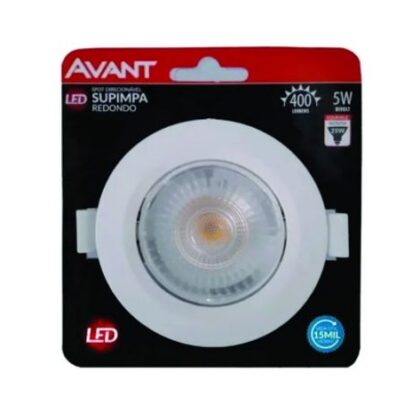SPOT LED RED 05W 6500K DIREC BIV AVANT