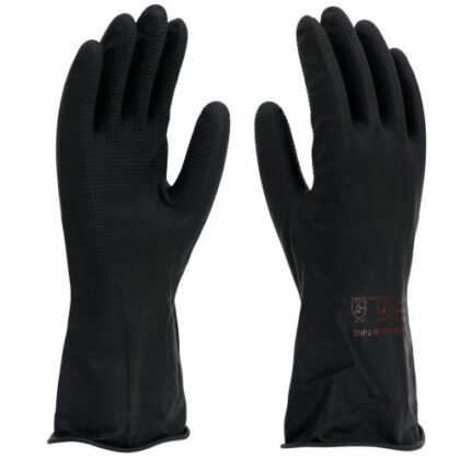 LUVA LATEX PRETA IMBATEXPRO N10 XG IMBAT CA 44495