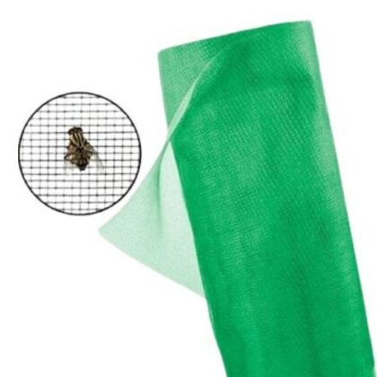 TELA MOSQUITEIRO 1,00x50 VERDE TECNYL