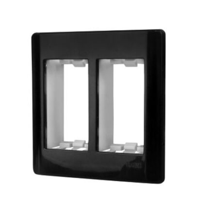 SLIM PLACA P/MOVEL C/SUP 2 MOD PRETO 850144