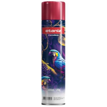 SPRAY ETANIZ METAL 400ml VERMELHO