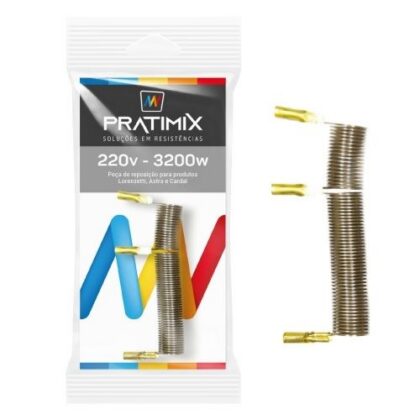 RESISTENCIA TIPO L MAXI DUCHA 127Vx5500W PRATIMIX
