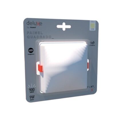 PAINEL LED BORDA INFINITA EMB QUAD 24W 4000K 1900lm 17cm AVANT