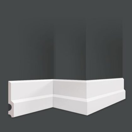PERFIL POLIESTIRENO RODAPE CF14 HD 130mm(24) HOMESTAR