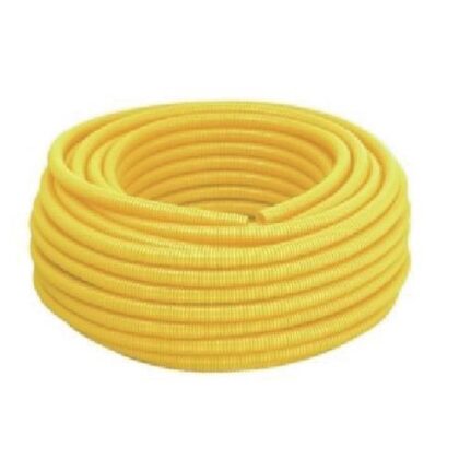 ELETRODUTO CORRUGADO AMARELO LEVE 3/4 50m OURONIL