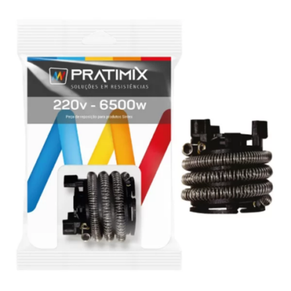 RESISTENCIA TIPO S DUCHA ELET 220Vx6500W PRATIMIX