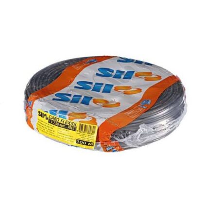 FIO CABO FLEX 750V  6,0mm PRETO SIL(100m)
