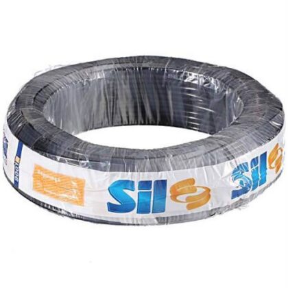 FIO SOLIDO  6,0mm PRETO SIL(100m)