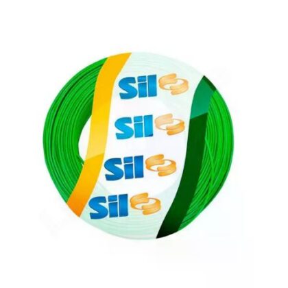 FIO SOLIDO 10,0mm VERDE SIL(100m)