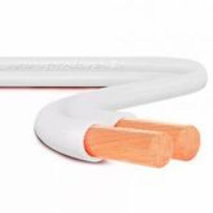 FIO PARALELO CARRET 2x2,50mm BRANCO SIL(500m)