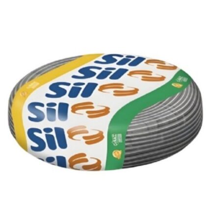 FIO CABO FLEX 750V  1,0mm CINZA SIL(100m)