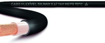 FIO CABO FLEX 1kV 10,0mm PRETO SIL(100m)