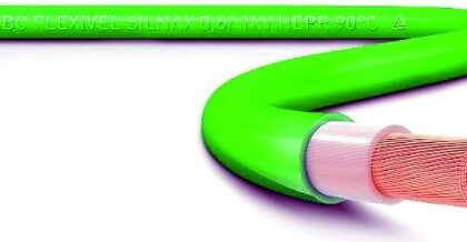 FIO CABO FLEX 1kV 10,0mm VERDE SIL(100m)