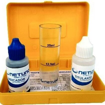 KIT DE TESTE ALCALINIDADE PISCINA NETUNO
