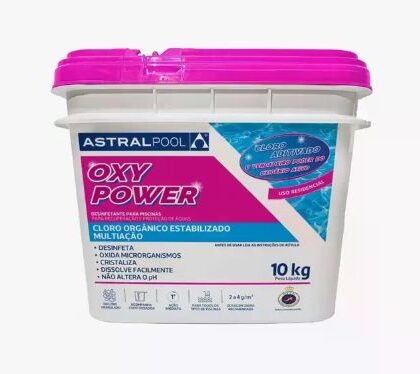 CLORO PISCINA OXYPOWER MULTIACAO 10Kg ASTRALPOOL