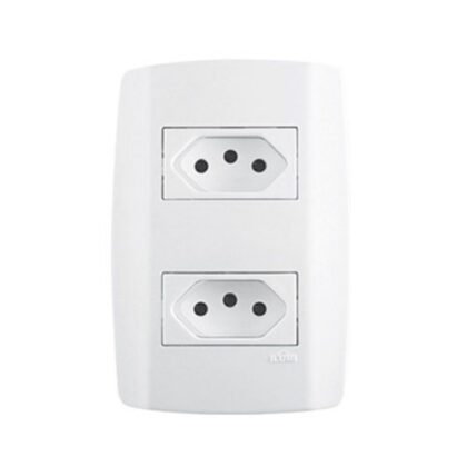 SLIM MOD MONOBLOCO TOM DUPLA ABNT 20A PRETA 861214