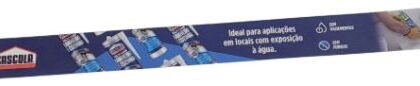 FAIXA DE GONDOLA CASCOLA SILICONE BAN E COZ HENKEL MKT