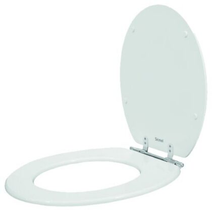 ASSENTO SICMOL MDF LAQUEADO BRANCO