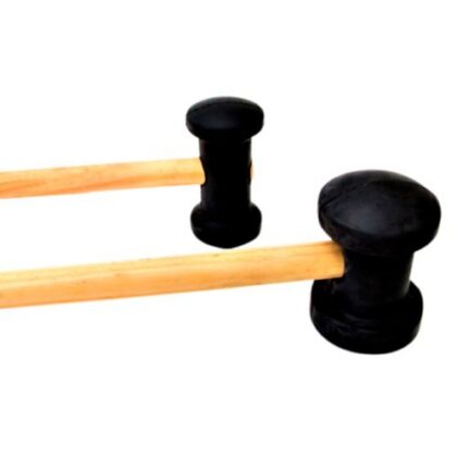 MARTELO DE BORRACHA PRETO 40mm GERPLAST