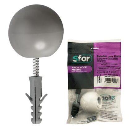 BATENTE P/PORTA PVC CINZA SFORPLAST