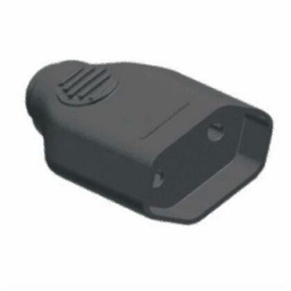 PINO FEMEA ILUMI 2P 10A PRETO 1430