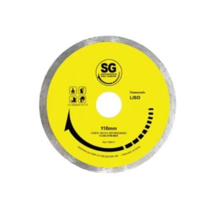 DISCO DIAMANTADO SG 110mm LISO