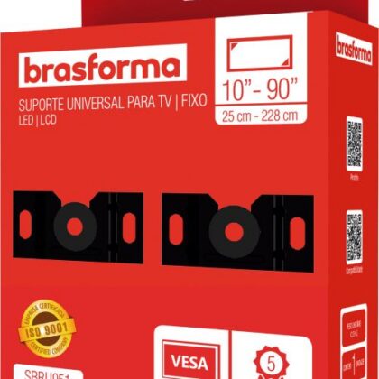 SUPORTE TV BRASFORMA LCD FIXO 10 A 90 SBRU951
