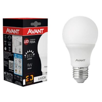 LAMP LED 09W 6500K 810lm A60 E27 BIV AVANT