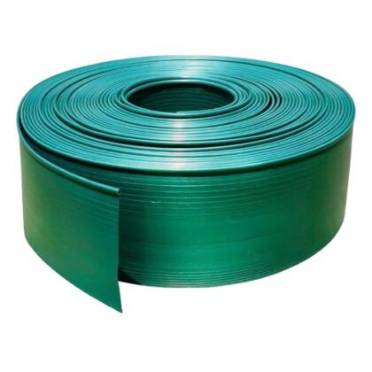 LIMITADOR DE GRAMA 12cmx25m C/BORDA VERDE GERPLAST