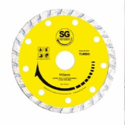 DISCO DIAMANTADO SG 180mm TURBO