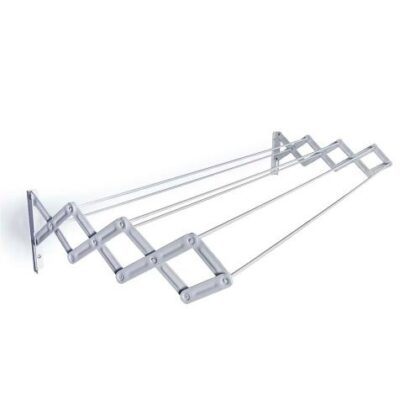 VARAL SANFONADO ALUMINIO 100x42cm MOR
