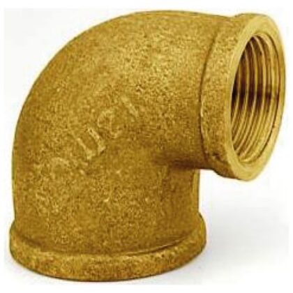 LATAO AMARELO JOELHO 1/2x90G ALPHA CT001