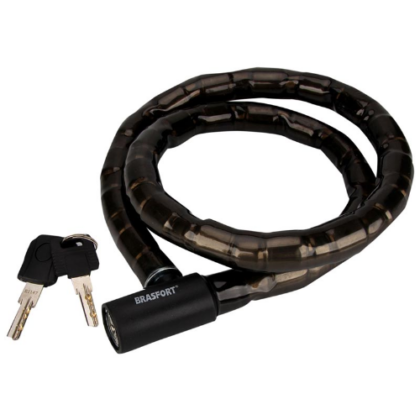 CADEADO MOTO C/CHAVE 1,20m BRASFORT 7013