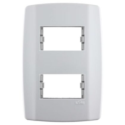 SLIM PLACA C/SUP 4x2 2 MOD DIST 82080