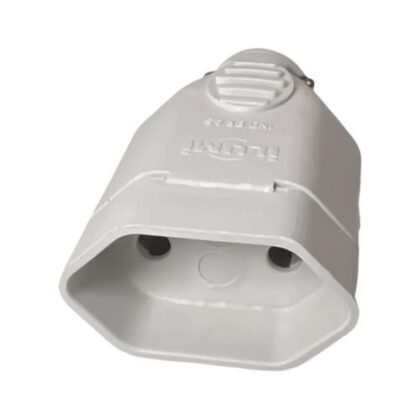 PINO FEMEA ILUMI 2P 10A CINZA 1429PCT