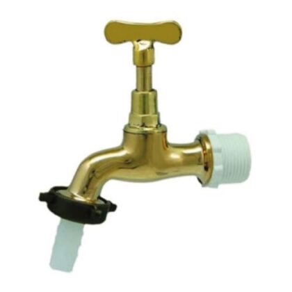 TORNEIRA JARDIM MET AMARELO 1128 CURTA 1/2 TJC001 ALPHA