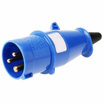 PLUG NEWKON 2P+T 16A 200/250V 6H AZ N3076 STECK
