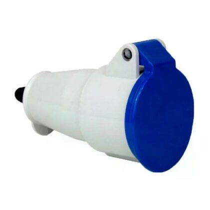 TOMADA ACOPLA NEWKON 2P+T 16A 200/250V 6H AZ N3056