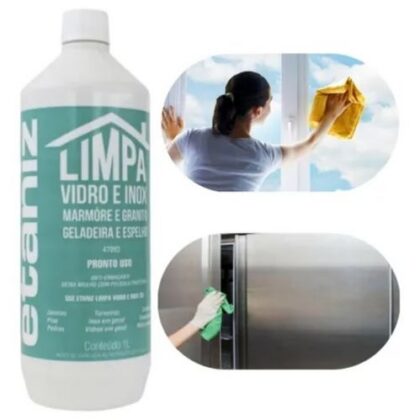 LIMPA VIDRO E INOX 1lt ETANIZ