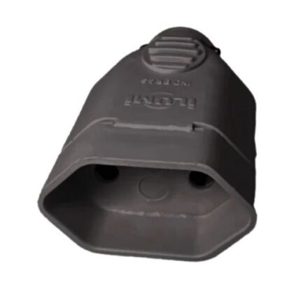PINO FEMEA ILUMI 2P 10A PRETO 1430PCT