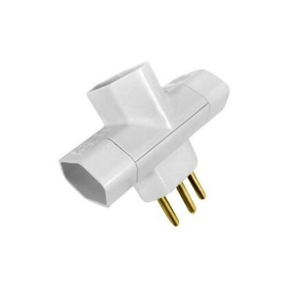 PINO 3 SAIDAS ILUMI 3P 10A BRANCO 12270