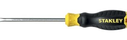 CHAVE FENDA STANLEY 1/4x8 CABO EMBORRACHADO