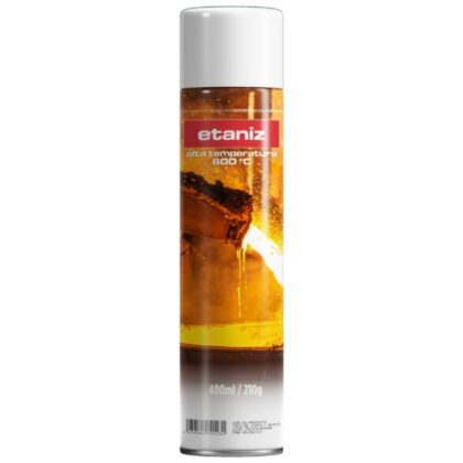 SPRAY ETANIZ A TEMP 400ml BRANCO FOSCO