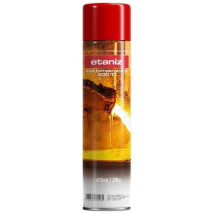 SPRAY ETANIZ A TEMP 400ml VERMELHO FOSCO