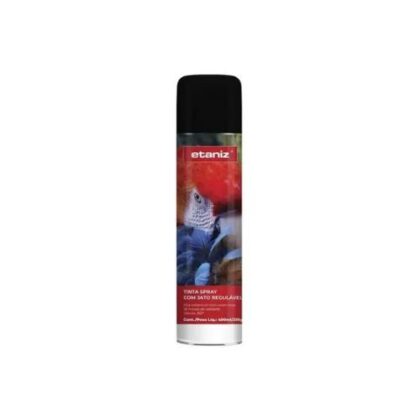 SPRAY ETANIZ 400ml PRETO SEMI BRILHO